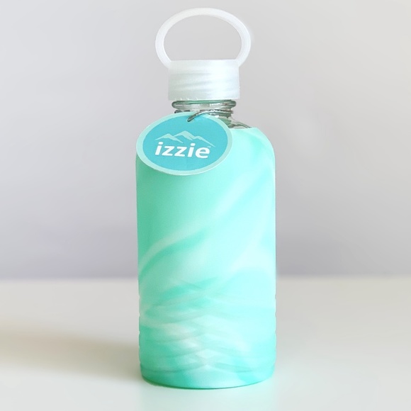 2/$30 - NWT Glass Water Bottle w/ Silicone Sleeve - Picture 5 of 5